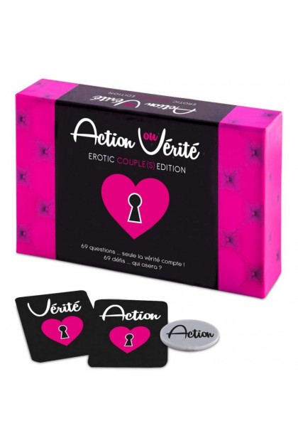 Jeu action ou vérité erotic couple edition fr - Love Shop Avenue