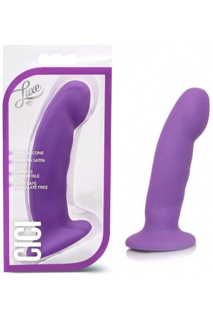 GODE VENTOUSE LUXE CICI POURPRE EN SILICONE