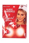 BOUCLES D'OREILLES INFIRMIÈRE