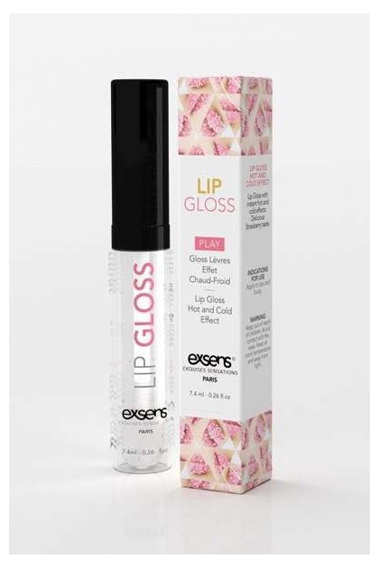 GLOSS LEVRES CHAUD FROID FRAISE EXSENS 7,40ML