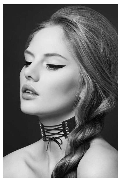 Ras de cou lacet noir bijoux pour toi - Love Shop Avenue