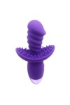 Vibromasseur rechargeable en silicone wild ride - VIOLET