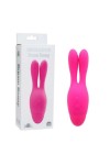 Stimulateur vibrant en silicone indulgence dream bunny - ROSE