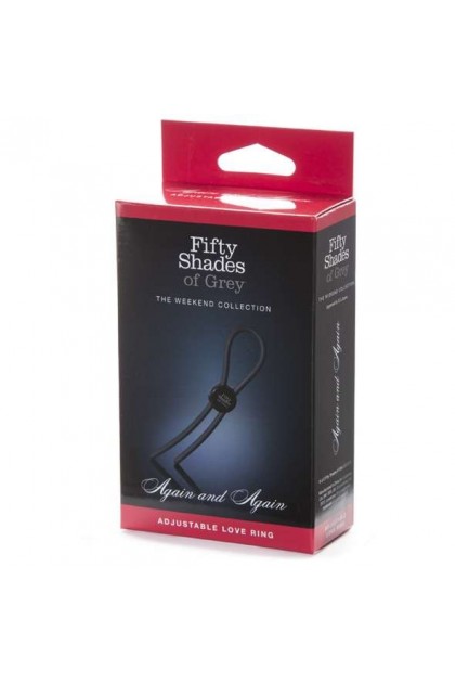 COCKRING AJUSTABLE AGAIN AND AGAIN - FIFTY SHADES OF GREY