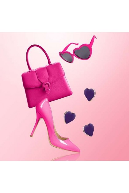 Coeur vibrant violet - RS - ICONS - Love Shop Avenue