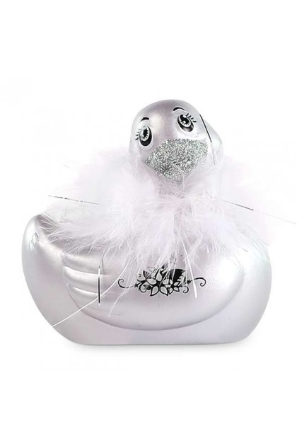 CANARD VIBRANT ARGENTÉ 7 VITESSES BOA SWAROVSKI