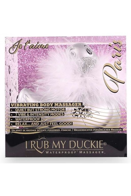 CANARD VIBRANT ARGENTÉ 7 VITESSES BOA SWAROVSKI