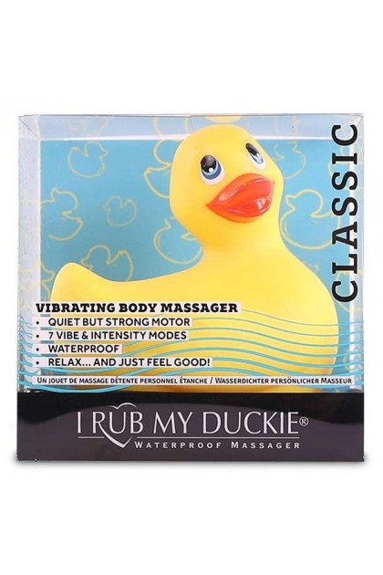 Canard vibrant jaune 7 vitesses puissantes - Love Shop Avenue