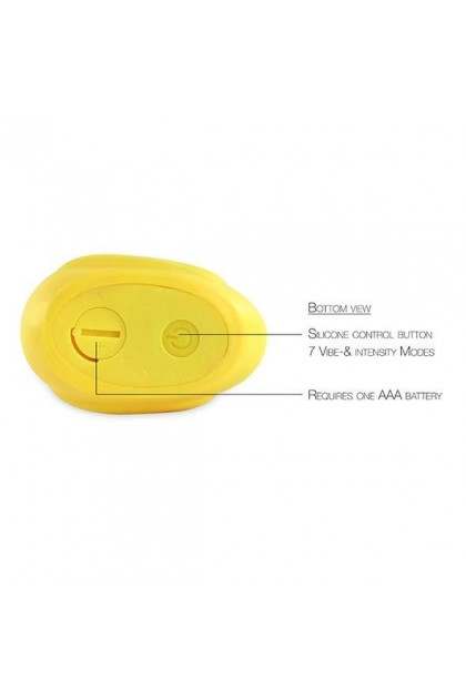 Canard vibrant jaune 7 vitesses puissantes - Love Shop Avenue