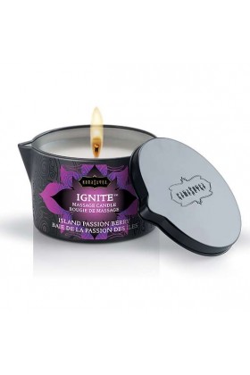 BOUGIE DE MASSAGE  IGNITE - BAIE DE LA PASSION DES ÎLES