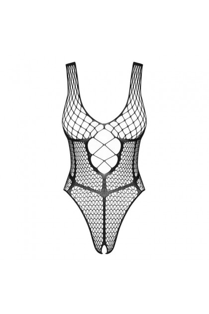 BODY OUVERT NOIR B117 TEDDY - OBSESSIVE - S/M/L