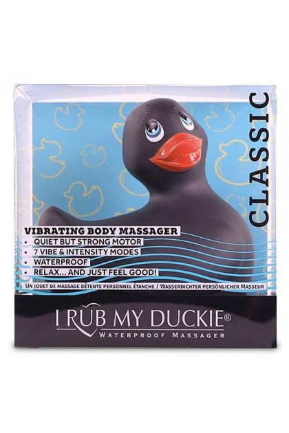 Canard vibrant noir 7 vitesses puissantes - Love Shop Avenue