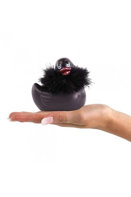 Canard vibrant noir 7 vitesses boa swarovski - Love Shop Avenue