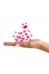 Canard vibrant romance blanc et rose 7 vitesses - Love Shop Avenue