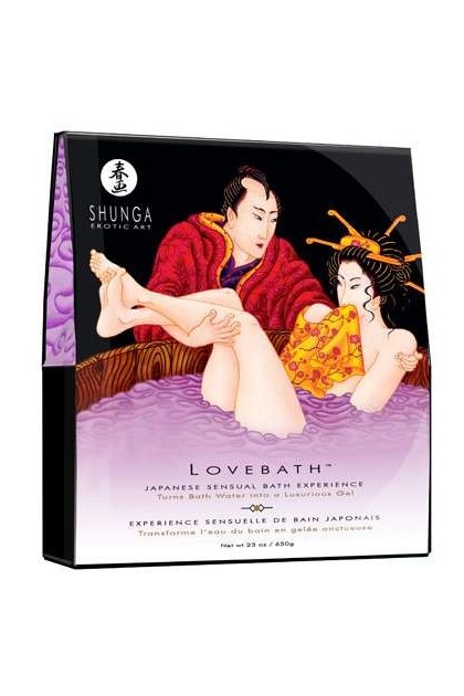 Bain japonais shunga love bath lotus sensuel - Love Shop Avenue