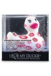 Canard vibrant romance blanc et rose 7 vitesses - Love Shop Avenue