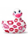Canard vibrant romance blanc et rose 7 vitesses - Love Shop Avenue