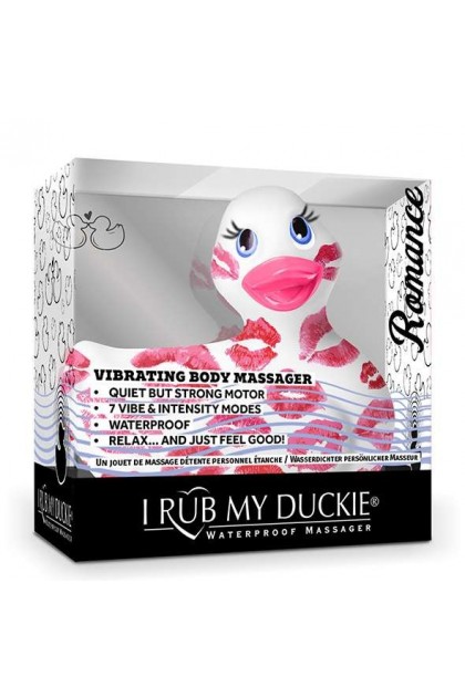 Canard vibrant romance blanc et rose 7 vitesses - Love Shop Avenue