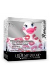 Canard vibrant romance blanc et rose 7 vitesses - Love Shop Avenue