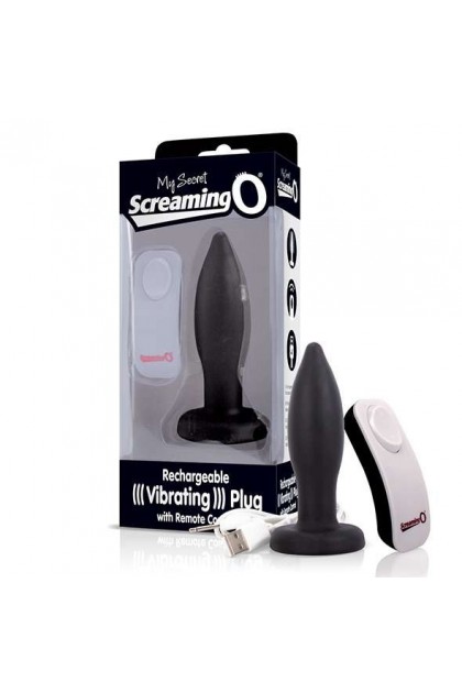 PLUG VIBRANT NOIR AVEC TELECOMMANDE SANS FIL
