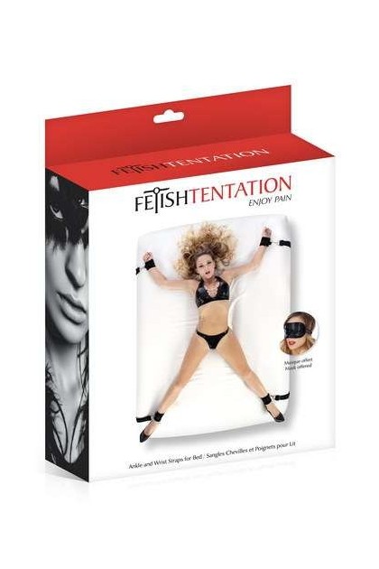 Sangles de lit fetish tentation - Love Shop Avenue