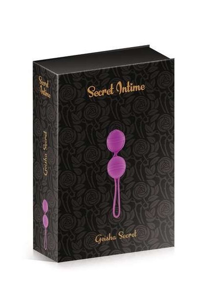 BOULES DE GEISHA VIOLETTES EN BOÎTE CADEAUX