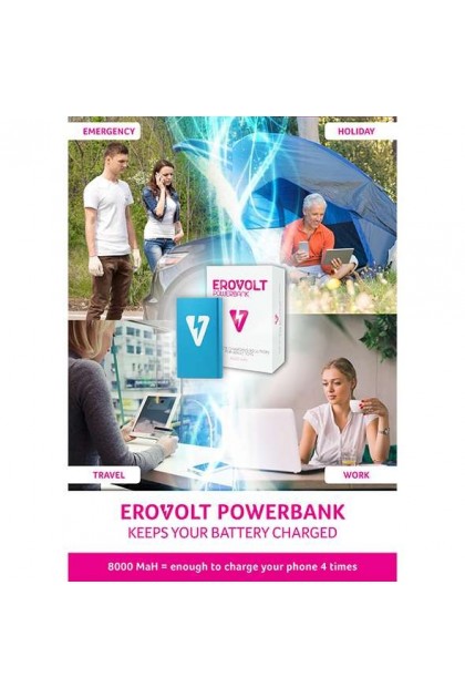Batterie de secours powerbank - PINK - Love Shop Avenue