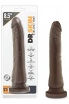 Gode ventouse realiste dr.skin chocolat - 22 CM - Love Shop Avenue