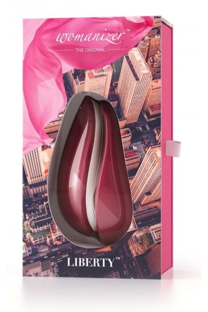 WOMANIZER LIBERTY BORDEAUX STIMULATEUR DE CLITORIS