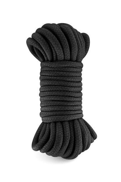 Corde bondage shibari noire 10 mètres - Love Shop Avenue