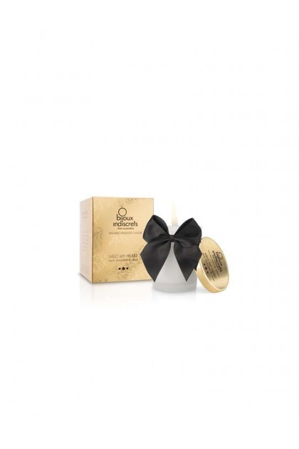 BOUGIE DE MASSAGE MELT MY HEART CHOCOLAT-CITRON