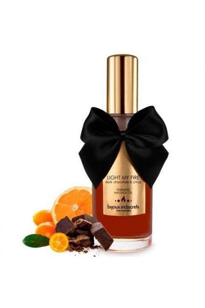 Huile de massage embrassable - CHOCOLAT NOIR - Love Shop Avenue