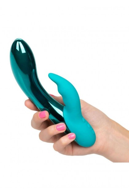 VIBROMASSEUR RABBIT LED DAZZLED BRILLIANCE VERT