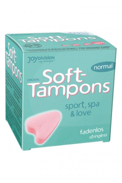 Soft tampons normal - BOITE DE 3 - Love Shop Avenue