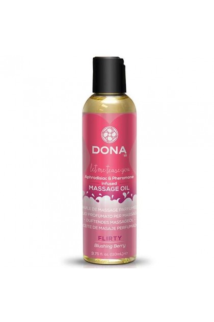 Huile de massage parfumée, baie rougissante 110 ml