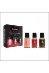 Coffret cadeau massage aromatisé (3 x 30 ml) - Love Shop Avenue
