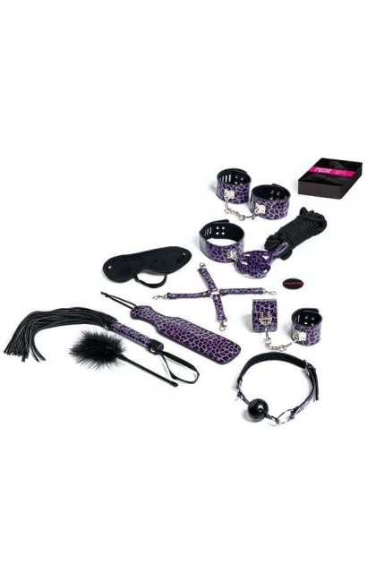 Jeu de bondage maître & esclave violet (nl-EN-DE-FR-ES-IT-SE-NO-PL-RU