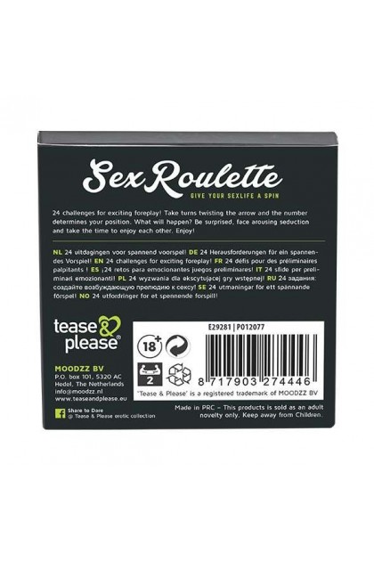 SEX ROULETTE FOREPLAY (NL-DE-EN-FR-ES-PL-RU-SE-NO)