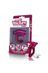 Cockring rechargeable you-TURN PLUS - ROUGE MERLOT - Love Shop Avenue
