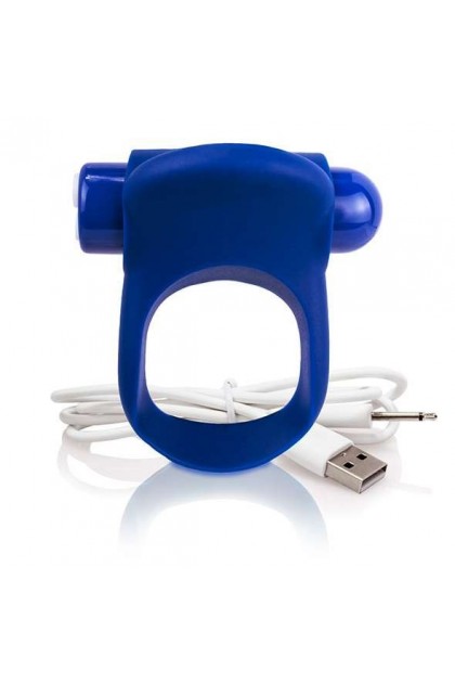 Cockring rechargeable you-TURN PLUS - BLEU MYRTILLE