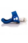 Cockring rechargeable you-TURN PLUS - BLEU MYRTILLE