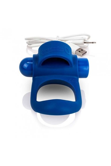 Cockring rechargeable you-TURN PLUS - BLEU MYRTILLE