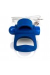 Cockring rechargeable you-TURN PLUS - BLEU MYRTILLE