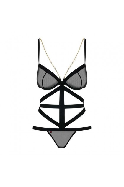 BODY NOIR BONDY TEDDY - OBSESSIVE - S/M