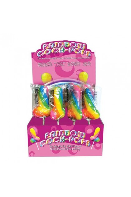 Sucette penis arc en ciel rainbow - Love Shop Avenue
