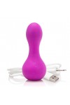 Stimulateur flexible vibrant rechargeable affordable moove violet