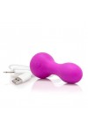 Stimulateur flexible vibrant rechargeable affordable moove violet