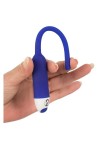 Tige a uretre vibrante bleu en silicone - Love Shop Avenue