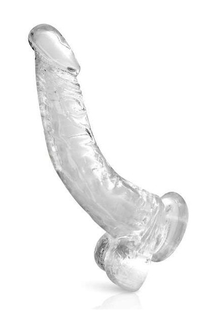 GODE TRANSLUCIDE EN JELLY 22CM