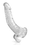 GODE TRANSLUCIDE EN JELLY 22CM